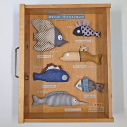 Riesen Schaukastenbild Fischwelt Nr. 4