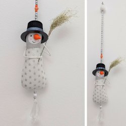 allerliebster Schneemann Suncatcher Nr. 1