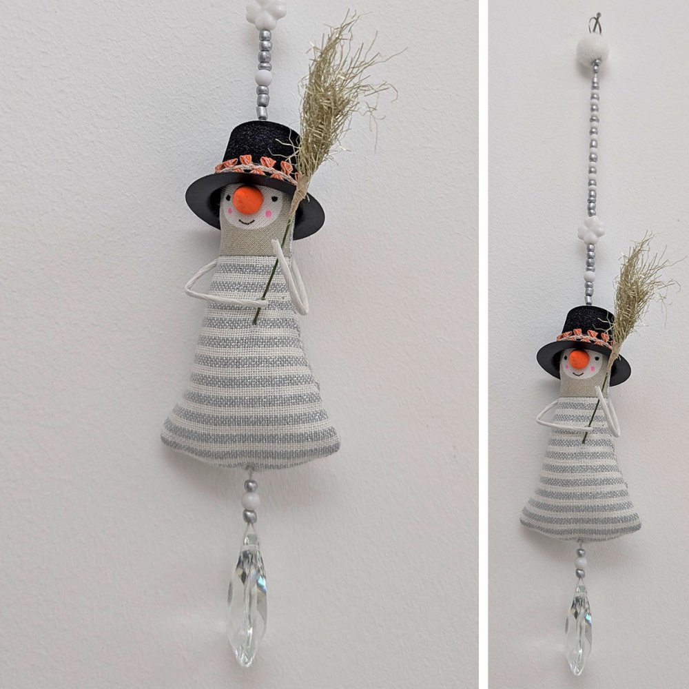 allerliebster Schneemann Suncatcher Nr. 3 - zum Schließen ins Bild klicken