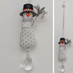 allerliebster Schneemann Suncatcher Nr. 4