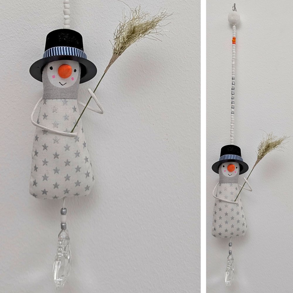 allerliebster Schneemann Suncatcher Nr. 6 - zum Schließen ins Bild klicken