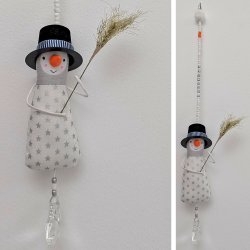 allerliebster Schneemann Suncatcher Nr. 6