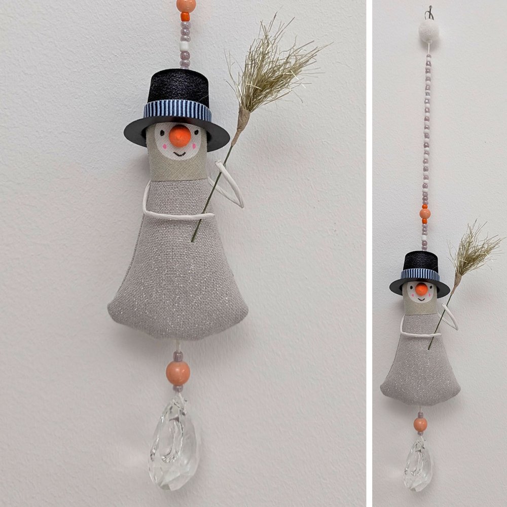 allerliebster Schneemann Suncatcher Nr. 7 - zum Schließen ins Bild klicken