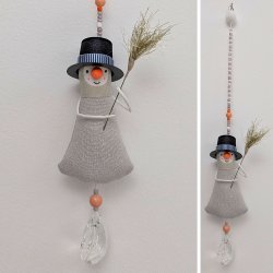 allerliebster Schneemann Suncatcher Nr. 7