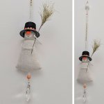 allerliebster Schneemann Suncatcher Nr. 8