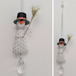 allerliebster Schneemann Suncatcher Nr. 9